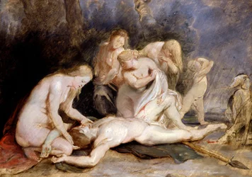 Venus betrauert Adonis